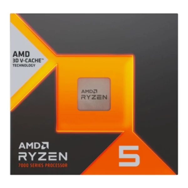 AMD Ryzen 5 7500X3D Altı Çekirdek 4.00 GHz Kutulu Fansız İşlemci - Görsel 2