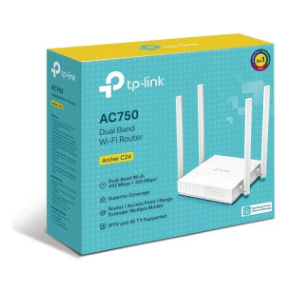 TP-Link Archer C24 750 Mbps Router - Görsel 8