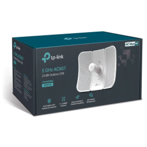 TP-LINK Omada CPE710 5GHz AC 867Mbps 23dBi Outdoor - Görsel 10
