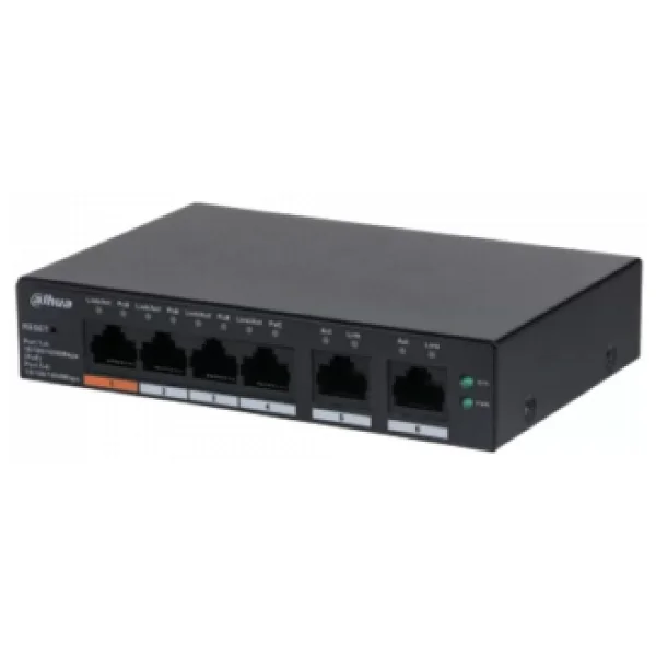 Dahua CS4006-4GT-60 4 Port 10/100/1000 Mbps Gigabit Switch - Görsel 8