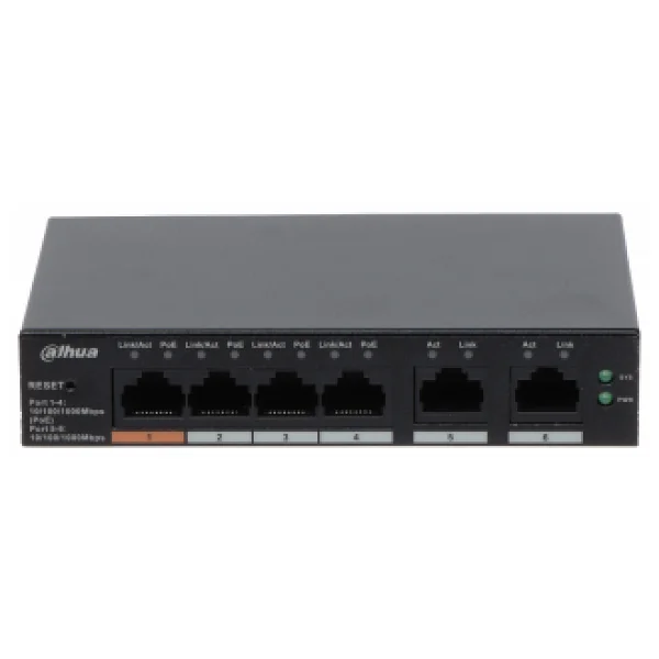 Dahua CS4006-4GT-60 4 Port 10/100/1000 Mbps Gigabit Switch - Görsel 7