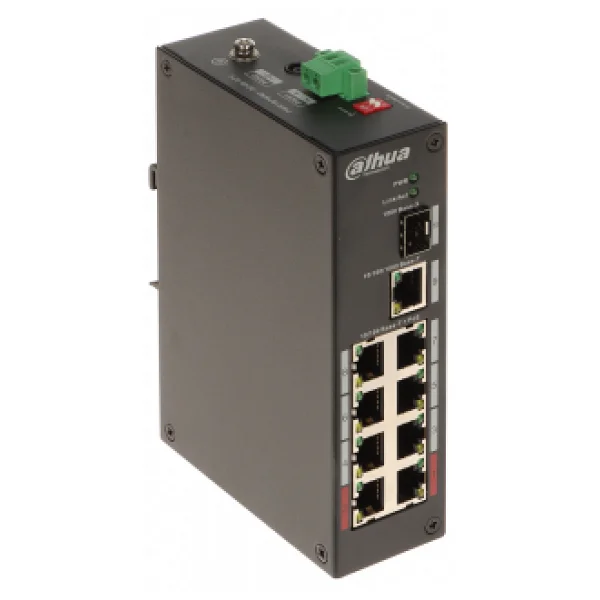 Dahua PFS3110-8ET-96-V2 8 Port 10/100 Mbps Switch - Görsel 7