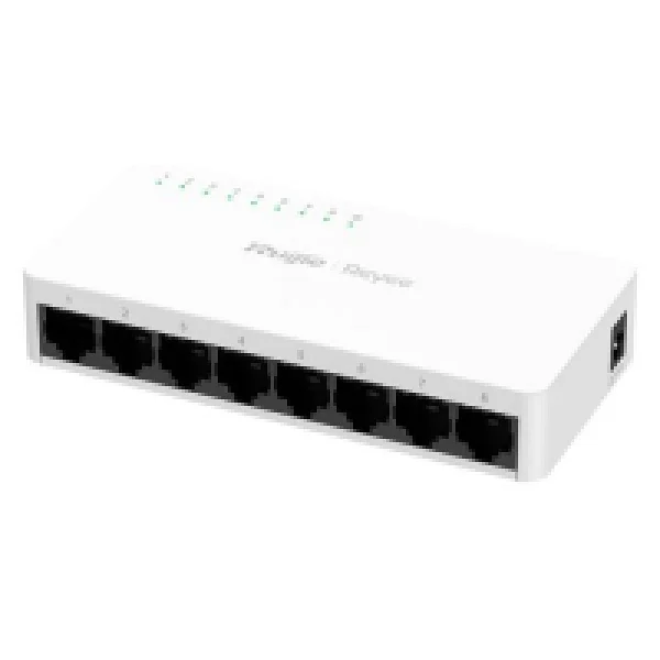 Ruijie Reyee RG-ES08F 8 Port 10/100 Yonetılemez Desktop Switch Plastik Kasa - Görsel 10