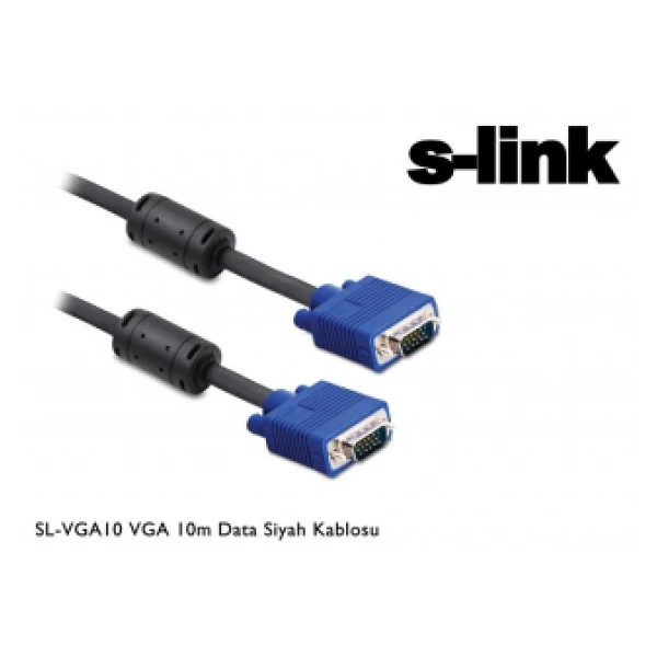 S-link SL-VGA10 10 m VGA Kablo - Görsel 7