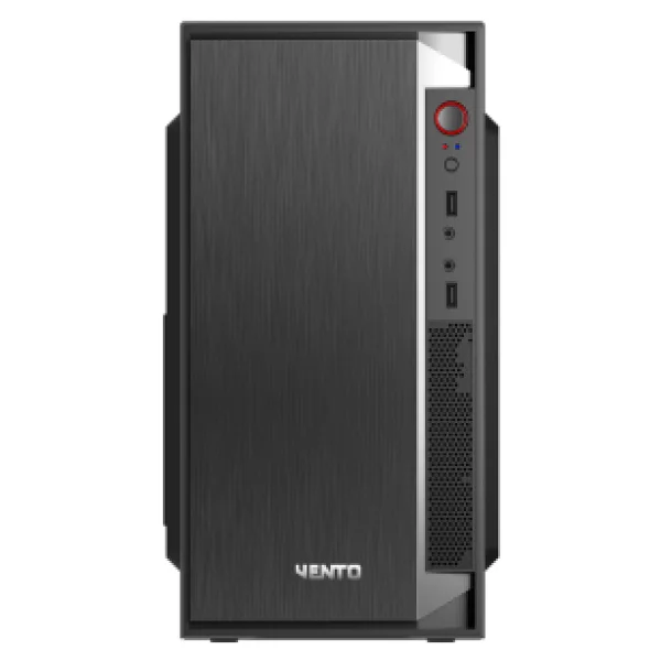 Vento VS119S 300W 1x8CM/1x12CM Micro ATX 2xUSB2.0/1xUSB3.0 Siyah Kasa - Görsel 7