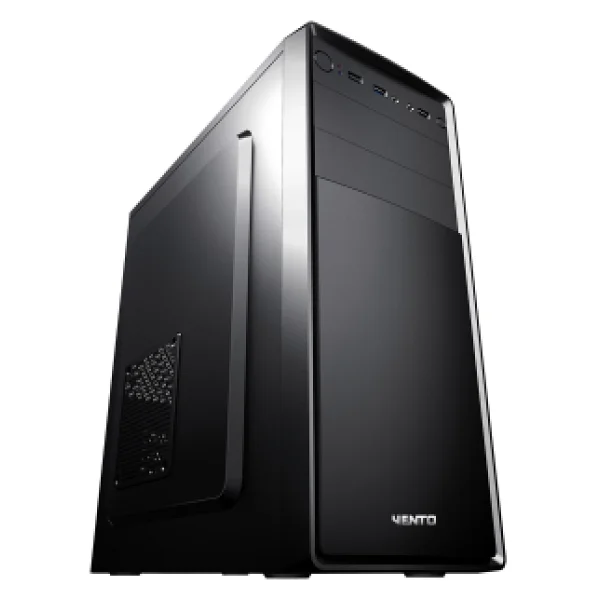 Vento VS121S 300W 1x9CM Arka + 1x12CM Ön ATX 2xUSB2.0/1xUSB3.0 Siyah Kasa - Görsel 10