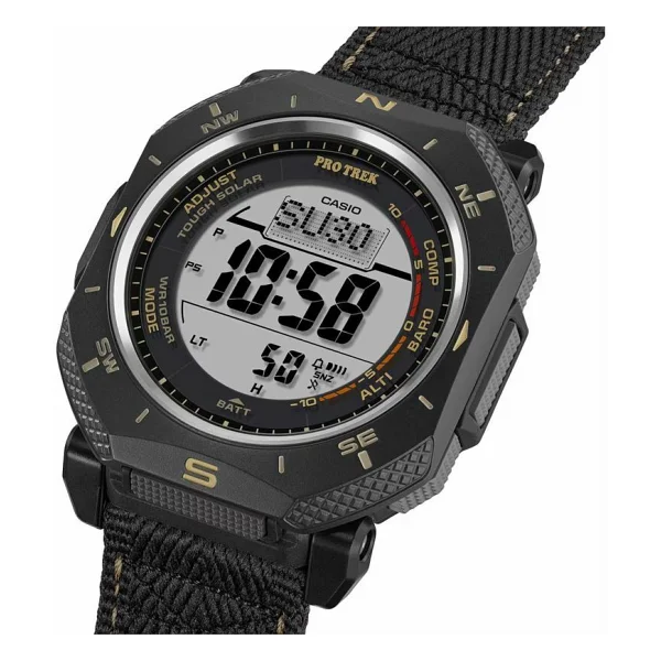 Casio Pro Trek PRG-69B-1DR Kumaş Kordon Kol Saati - Görsel 2