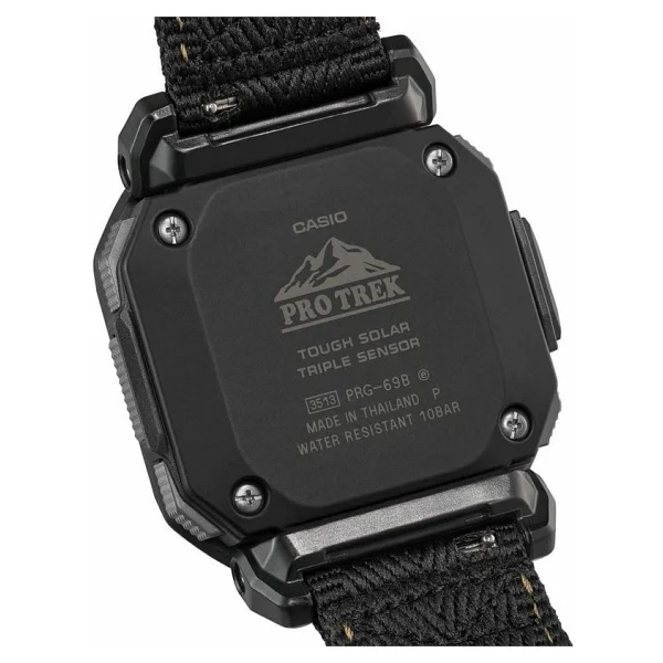 Casio Pro Trek PRG-69B-1DR Kumaş Kordon Kol Saati - Görsel 3
