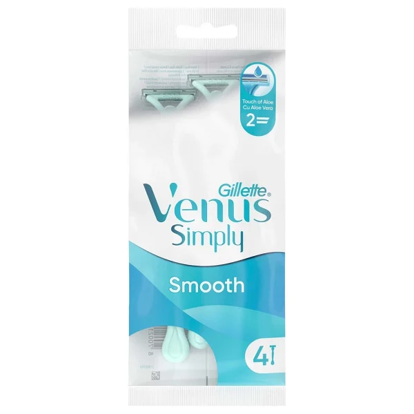 Gillette Venus 2 Simply Kullan At 4'lü Kadın Tıraş Bıçağı - Görsel 10