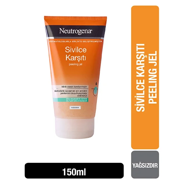 Neutrogena Sivilce Karşıtı Pürüzsüzleştirici 150 ml Peeling Jel - Görsel 4