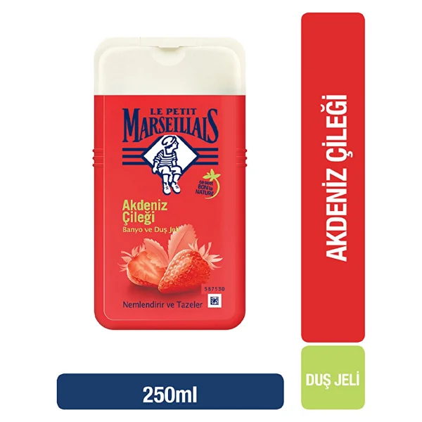 Le Petit Marseillais Akdeniz Çileği Duş Jeli 250 ml - Görsel 2