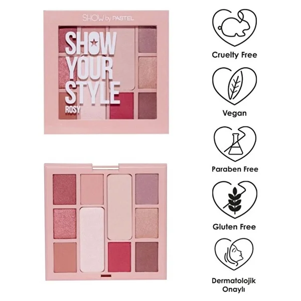Show By Pastel Show Your Style 465 Rosy Far Paleti - Görsel 2