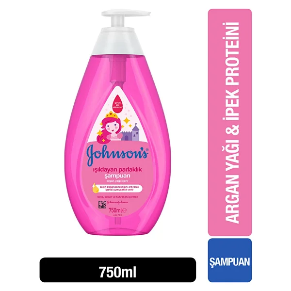Johnson's Baby Işıldayan Parlaklık Bebek Şampuanı 750 ml - Görsel 6