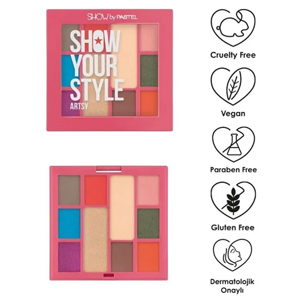 Show By Pastel Show Your Style 462 Artsy Far Paleti - Görsel 2
