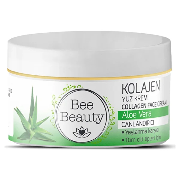 Bee Beauty Aloe Vera Kolajen 50 ml Yüz Kremi - Görsel 2