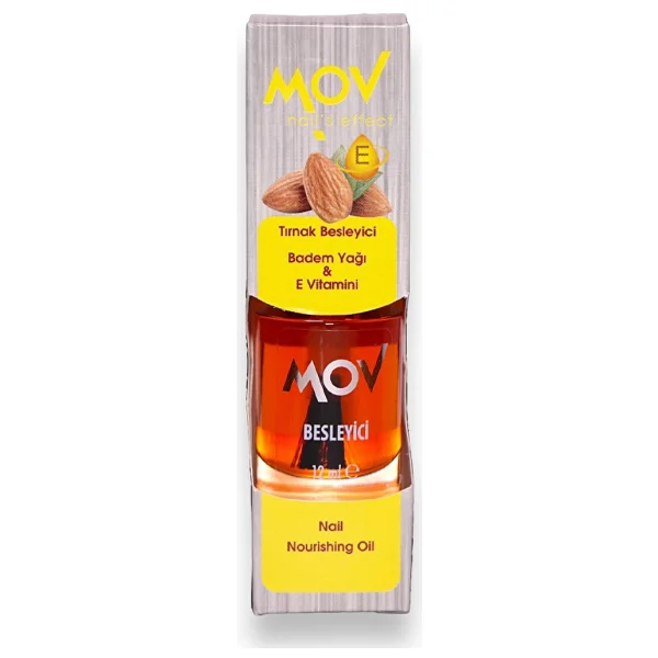 Mov Badem Yağı & E Vitaminli 12 ml Tırnak Besleyici - Görsel 3