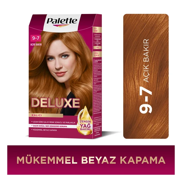 Palette Deluxe 9.7 Açık Bakır Saç Boyası - Görsel 3