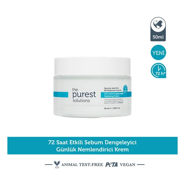 The Purest Solutions Yağ Kontrol Neml.krem 50 ml - Görsel 2