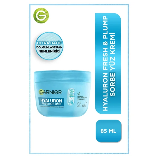 Garnier Hyaluron Fresh & Plump Sorbe 85 ml Nemlendirici Krem - Görsel 2