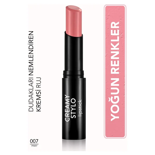 Flormar Creamy Stylo 07 Pinky Stick Ruj - Görsel 5
