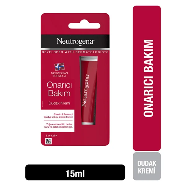 Neutrogena Intense Repair Onarıcı Bakım Dudak Kremi 15 ml - Görsel 2