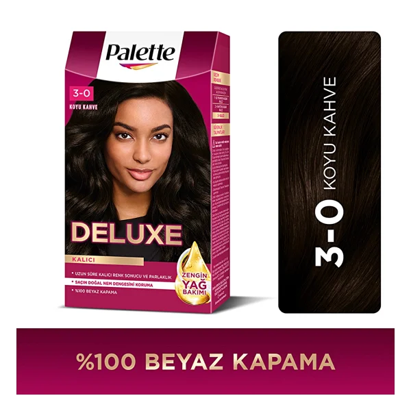 Palette Deluxe 3.0 Koyu Kahve Saç Boyası - Görsel 7