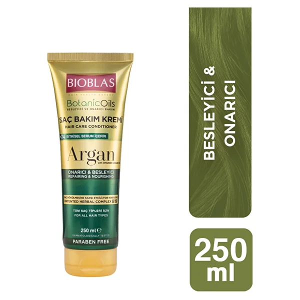 Bioblas Botanics Oil Argan Yağlı 250 ml Saç Kremi - Görsel 3