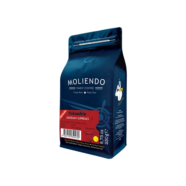 Moliendo Colombia Medellin Supremo Öğütülmüş Filtre Kahve 250 gr - Görsel 5
