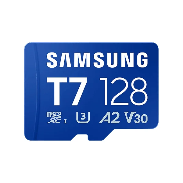 Samsung T7 MB-MB128T/WW Class 10 UHS-I U3 V30 128 GB Micro SD Kart - Görsel 7