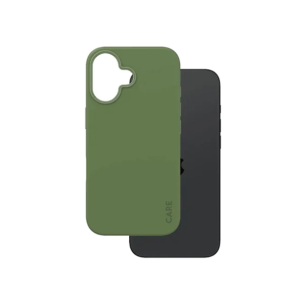 CARE by PanzerGlass Fashionable iPhone 16 MagSafe Uyumlu Yeşil Telefon Kılıfı - Görsel 2