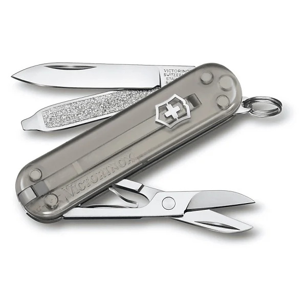 Victorinox Classic SD Transparent 0.6223.T31G Gri 7 Fonksiyonlu Çok Amaçlı Çakı - Görsel 2