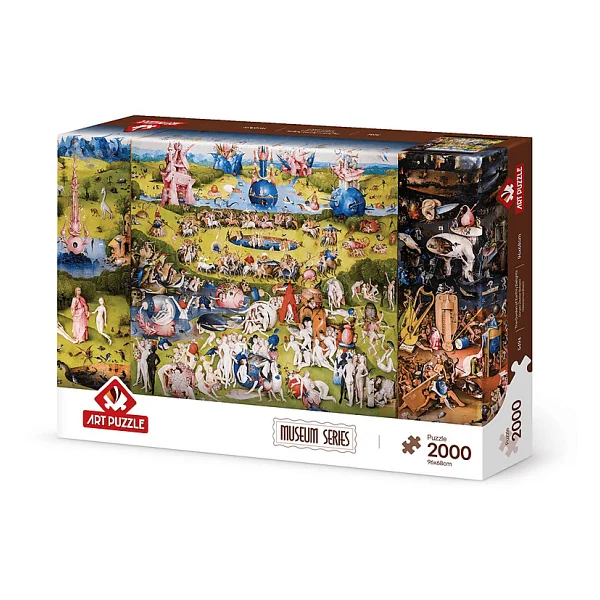 Art Puzzle Dünyevi Zevkler Bahçesi Hieronymus Bosch 2000 Parça Puzzle 5494 - Görsel 2