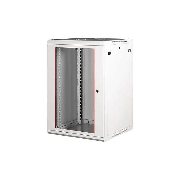 Lande - 18u 19" Duvar Tipi Rack Kabinet Genişlik: 600 Mm Derinlik: 600 Mm Açık Gri - Görsel 7