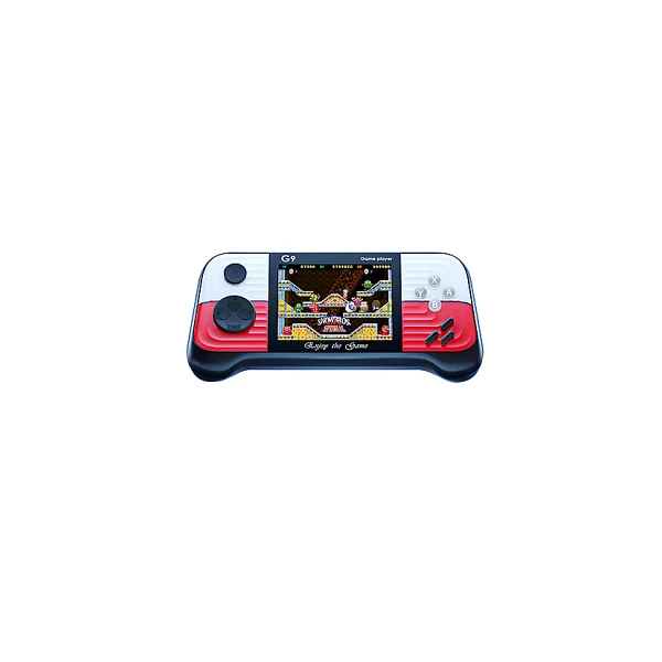 Schitec G9 Retro 3.0 Inç Tv Bağlanan 2.joystickli Oyun Konsolu Kırmızı (666 Klasik Oyunlar) - Görsel 7