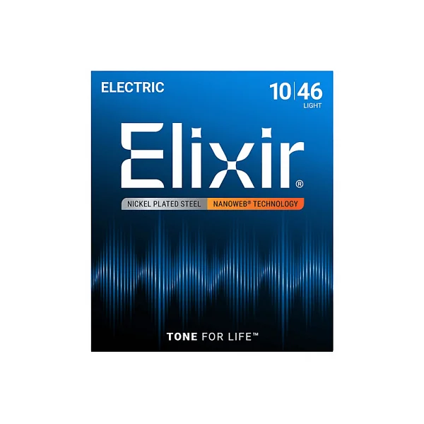 Elixir 12052 Nanoweb Light 10-46 Elektro Gitar Teli - Görsel 3