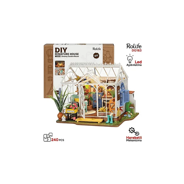 Rolife DG163 Dreamy Garden Minyatür Maket - Görsel 2