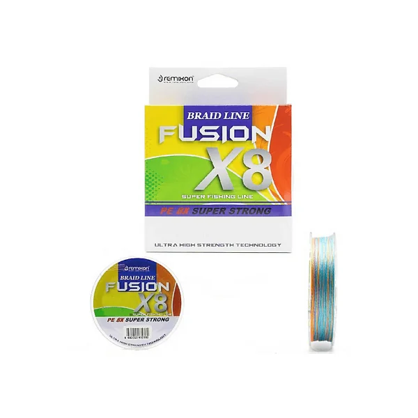 Remixon Fusion 8X 150 m 0.25 mm 15 kg Multicolor İp Misina - Görsel 2