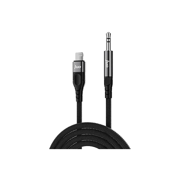 Juo Lightning to 3.5mm Jack Aux Stereo TRS Ses Kablosu 1 Metre - Görsel 2