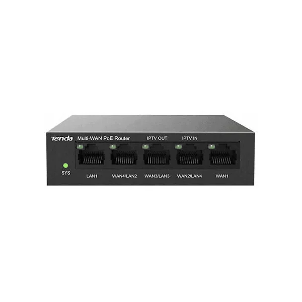Tenda G0-5G-PoE 5PORT Gigabit Ethernet PoE Gateway/Router - Görsel 8