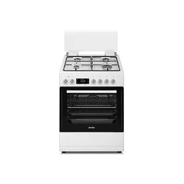 Simfer 1223 Multi Turbo Beyaz Ocaklı Fırın - Görsel 5