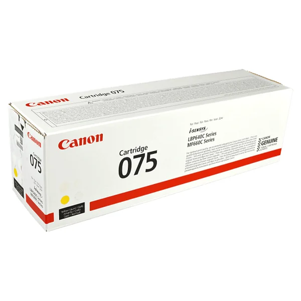 Canon CRG-075 Y Sarı Toner - Görsel 5