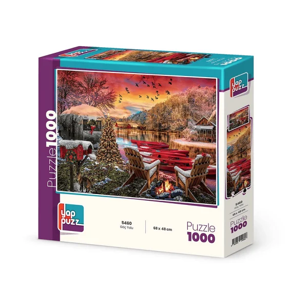 Yappuzz Göç Yolu 1000 Parça Puzzle - Görsel 2