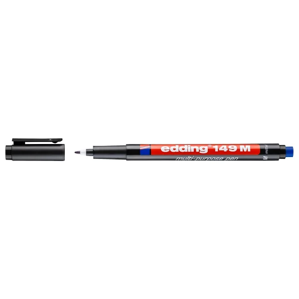 Edding 149M Siyah Asetat Kalemi - Görsel 9