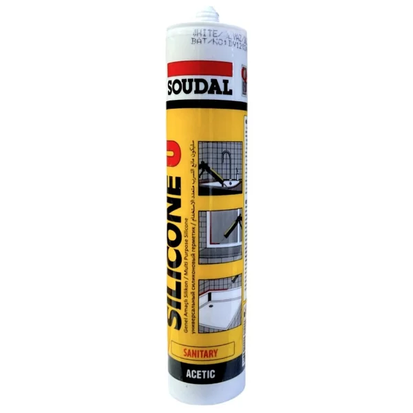 Soudal Silicone U 280 gr Şeffaf Silikon - Görsel 2