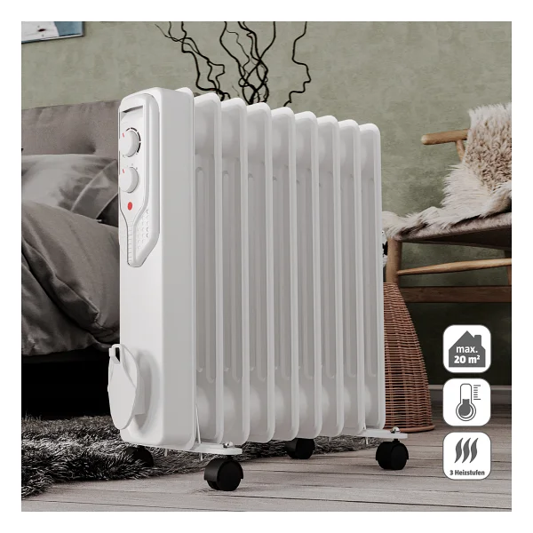 Voltomat 2000 W 9 Dilim Yağlı Radyatör - Görsel 2