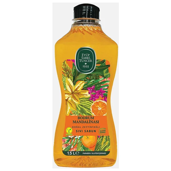 Eyüp Sabri Tuncer Bodrum Mandalinası Sıvı Sabun 1.5 lt - Görsel 9