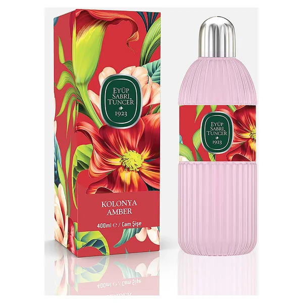 Eyüp Sabri Tuncer Amber Pet Şişe Kolonya 400 ml - Görsel 2