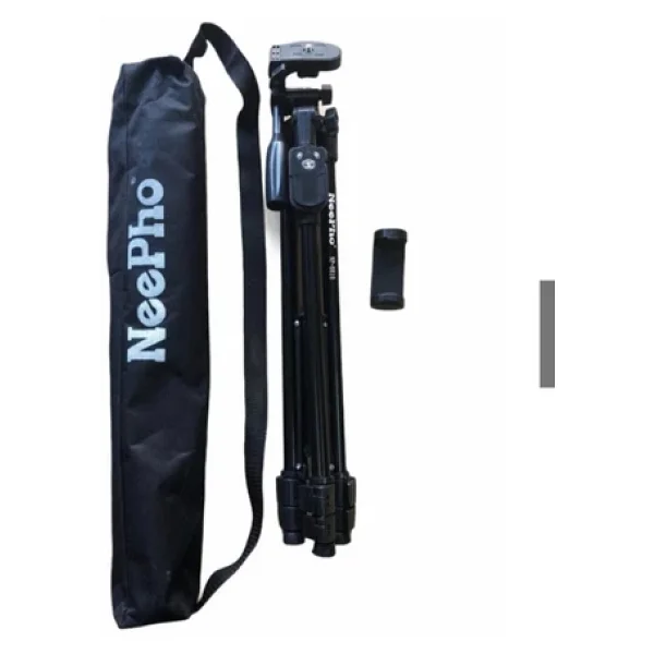 GFUZ Neepho Np-8810 150 Cm Tripod Bluetooth Kumandalı Profesyonel Telefon Kamera Tutucu Çantalı Tripot - Görsel 5