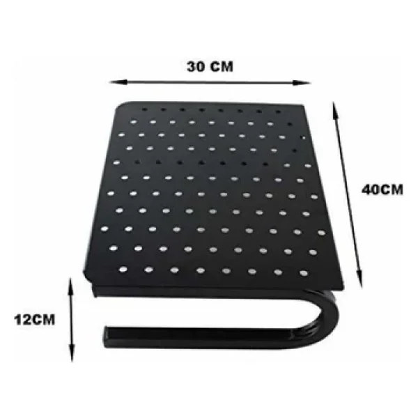 Hodbehod Masa Üstü Ekran Monitor TV Laptop Yazıcı Yükseltici Metal Ayaklı Stand Organiser - Görsel 2
