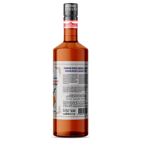 Nish Pumpkin Spices Aromalı Şurup 700 ml - Görsel 4